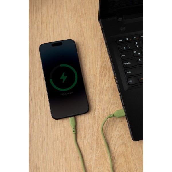 Фото - Кабель Proove Rebirth USB to Lightning 2.4A 1 m Green (CCRE12001111)
